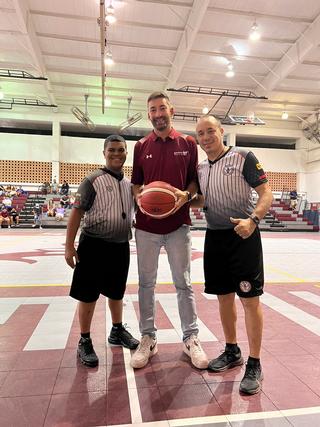 Antonio Rodríguez, Javier Ruíz y Prof. Angel Arroyo