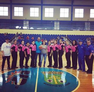 Integrantes del Programa Federativo Femenino de Arbitros de Baloncesto