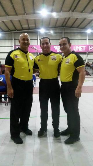 Luis Parson, Carlos Román y Eugenio Rivera