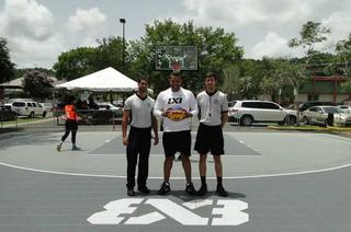 José Carlos Jímenez, Angel Rano Martínez y Javier Ruiz