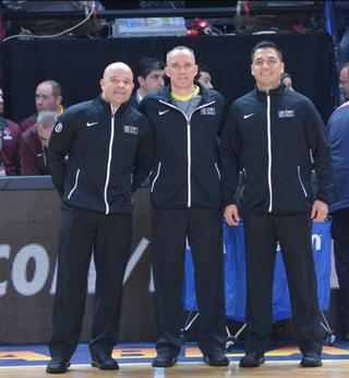 Jesed Diaz (PUR), Marcos Benito (BRA) y Krishna Dominguez (MEX) / Foto por: FIBA.com