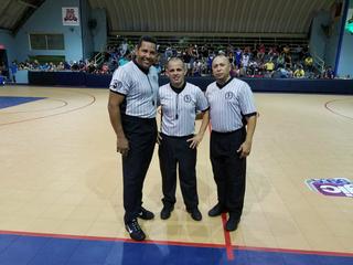 Prof. Angel Rano Martínez, Ernesto Fernández y Wilberto Ito Velázquez