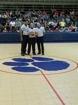 Prof. Angel Rano Martínez, Ernesto Fernández y Wilberto Ito Velázquez