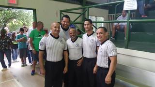 Luis Parson, Angel Rano Martinez, Carlos Andino, José Carlos y Eugenio Rivera