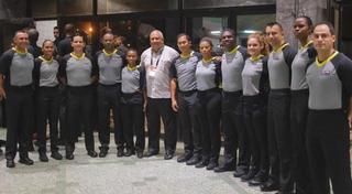Grupo de Arbitros de FIBA AmeriCup Surinam