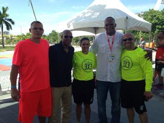 Georgie Torres, James Carter, Rebeca Davila, Jerome Mincy y Jesed Diaz