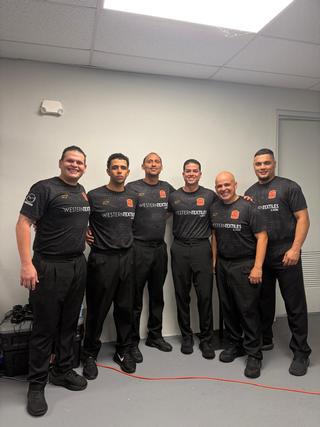 Guillermo Martinez, Anibal Paula, Samuel Figueroa, Edwin Quiles, Ernesto Fernández, Jesús Miguel Borges