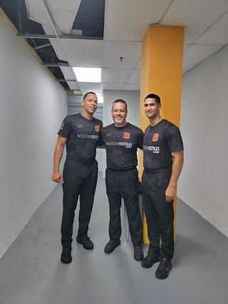 Benjamin Robles, Luis Flores, José Carlos Jimenez