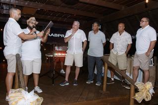 Francisco Bebo De León, Miguel Rodríguez, Edgardo Márquez y Carlos Figueroa,  Jesús Borges  y Alexis Vázquez  / Foto por: Cheery Viruet