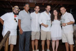 Miguel Rodríguez, Carlos Figueroa, Francisco Bebo De León, Luis Flores, (Familia Luis Flores) y Ernesto Fernández / Foto por: Cheery Viruet