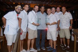 Miguel Rodríguez, Francisco Bebo De León, Luis Flores, Carlos Figueroa, Ernesto Fernández, Edgardo Márquez, Alexis Vázquez, Jesús Borges  / Foto por: Cheery Viruet