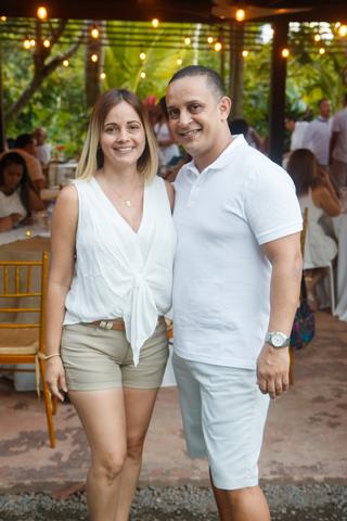Eugenio Rivera y su compañera / Foto por: Cheery Viruet