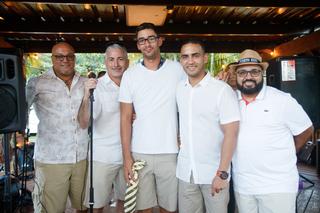 Jesús Borges, Edgardo Márquez, Javier Ruiz, Francisco Bebo De León y Miguel Rodríguez  / Foto por: Cheery Viruet