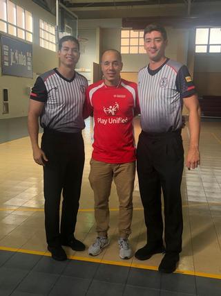 Edwin Quiles, Prof. Angel Arroyo y Javier Ruíz