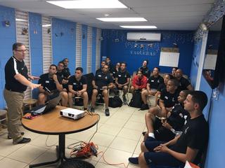 Gerardo Fontana Comisionado de FIBA Américas en el Primer Campamento de FIBA Américas en Puerto Rico / Foto por: FBPUR