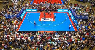 Cancha Principal: NBA 3X3 - Coliseo Roberto Clemente / Foto por: NBA 3X3