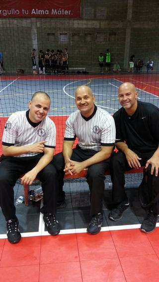 Ernesto Fernandez, Luis Parson y Frankie Ojeda