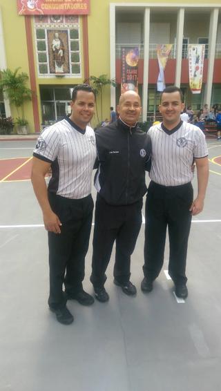 Héctor Ortiz, Luis Parson y Edwin Betancourt