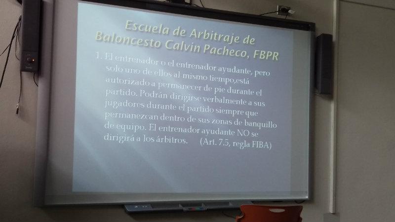 Adiestramiento de Desarrollo para los Arbitros y Capacitación 2016