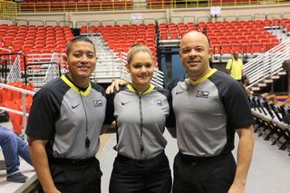 Joselo Quiñones, Rebeca Dávila y Jesed Diaz (Foto Atchivo) / Foto por: fiba.com