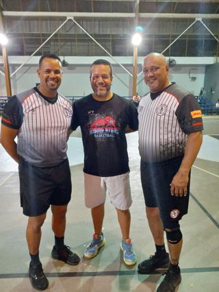 Héctor Ortiz, Luis Flores y Jesús Borges