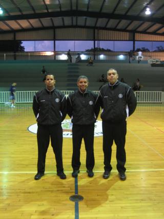 Hector Ortiz, Xavier Castro y Raúl Ramos